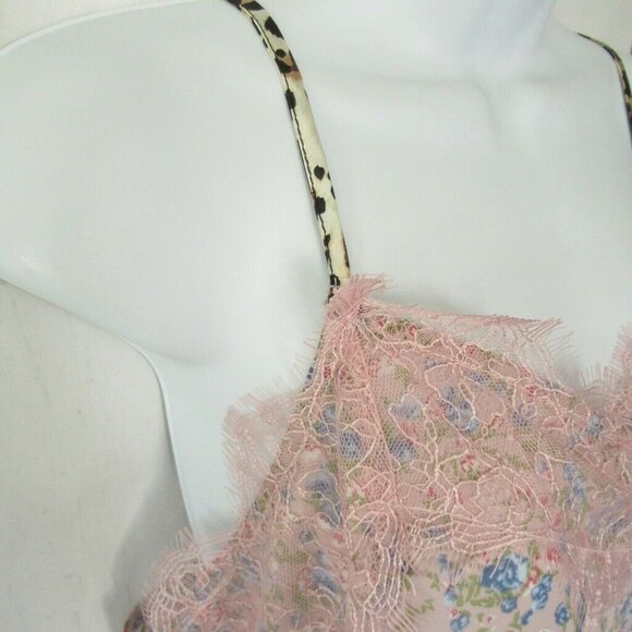 Umgee Tank Top Floral Lace Cottagecore Peasant Cami - Picture 5 of 8